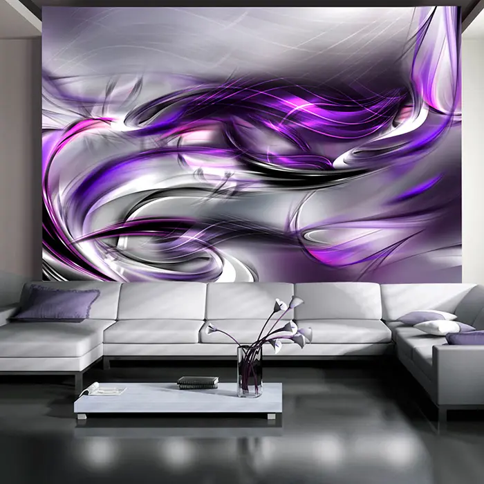 Fototapeta - Purple Swirls