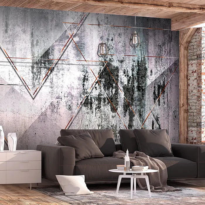 Fototapeta - Geometric Wall