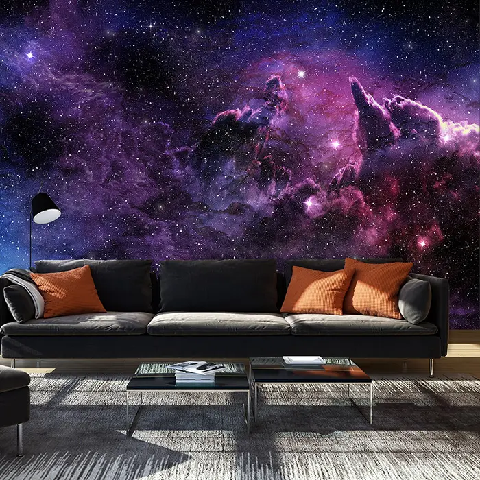 Samolepiaca fototapeta - Purple Nebula