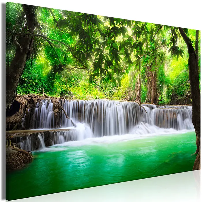 Obraz - Kanjanaburi Waterfall (1 Part) Wide