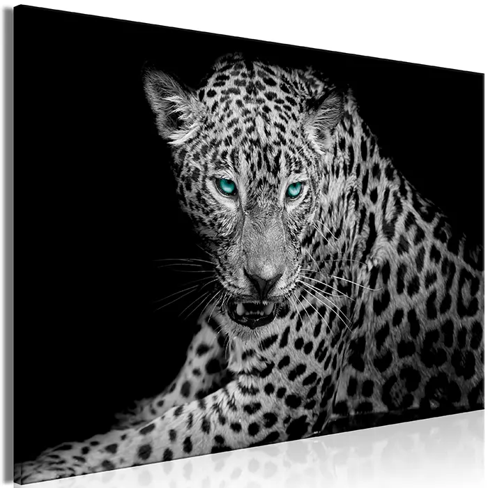 Obraz - Leopard Portrait (1 Part) Wide