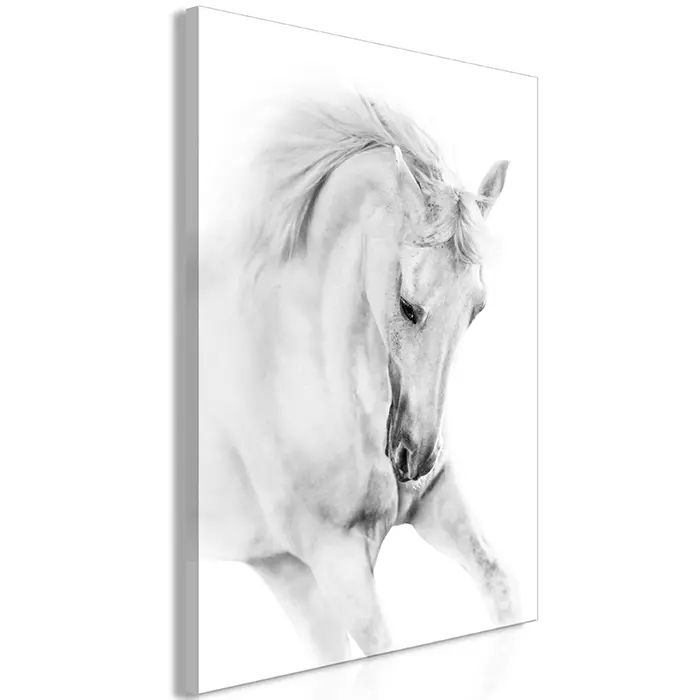 Obraz - White Horse (1 Part) Vertical