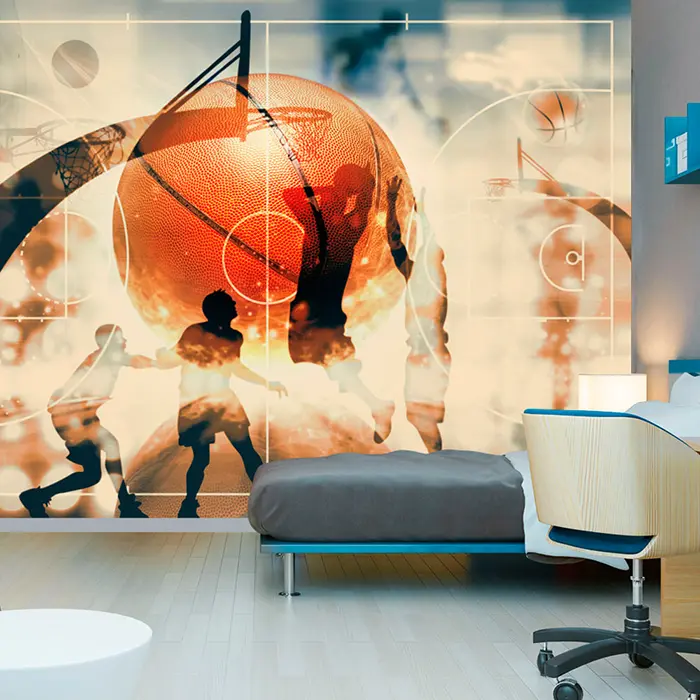 Fototapeta - I love basketball!