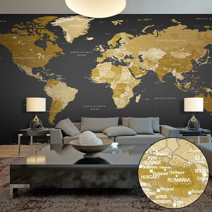 Fototapeta XXL - World Map: Modern Geography II