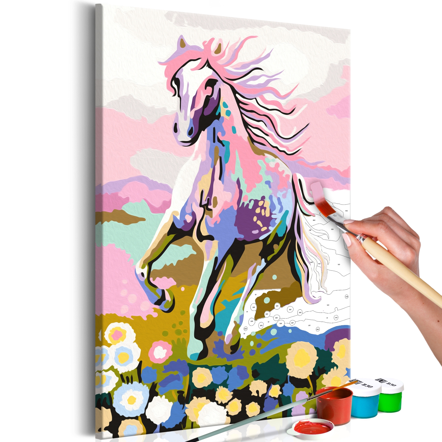 Maľovanie podľa čísiel - Fairytale Horse