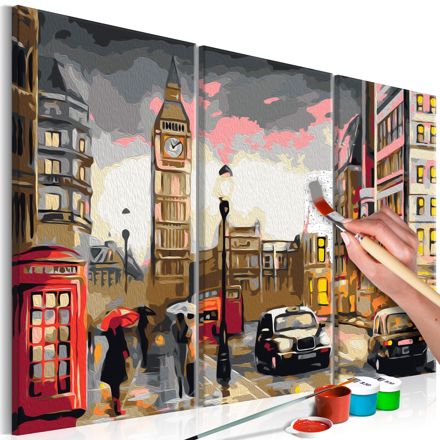 Maľovanie podľa čísiel - Streets Of London